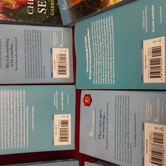 10 Love Inspired Large Print Books - Picture 4 of 5